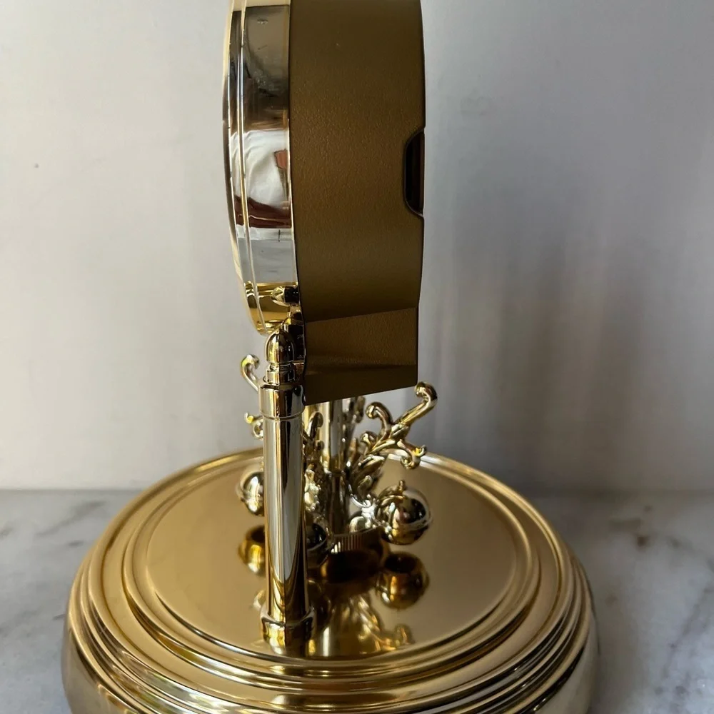Seiko Gold Dome Clock with Roman Numerals